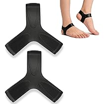 Amazon | ABAND アンクルバンド アバンド 両足用 黒 半透明 S M L